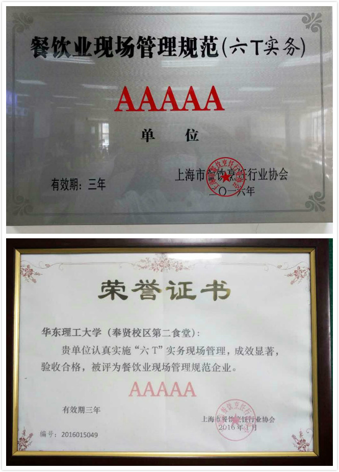 證書及獎牌